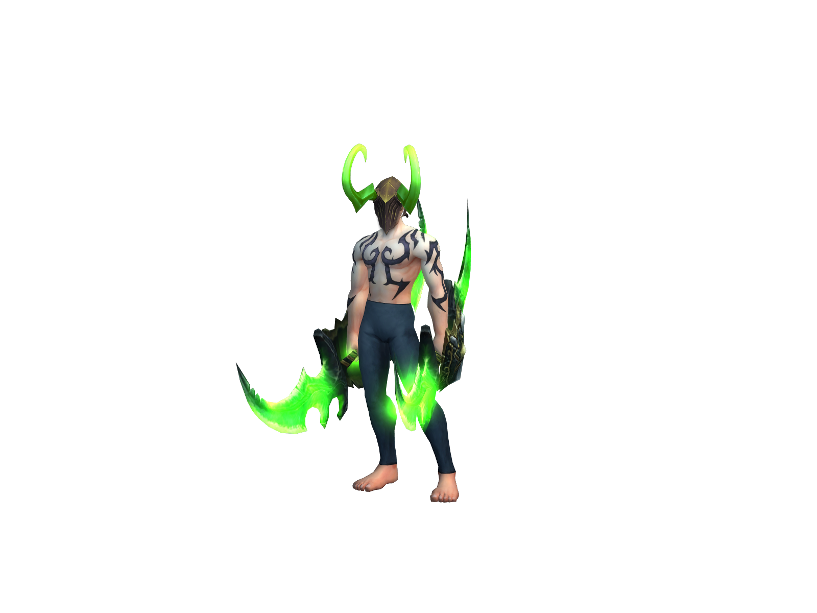 Epicrates 3D character render