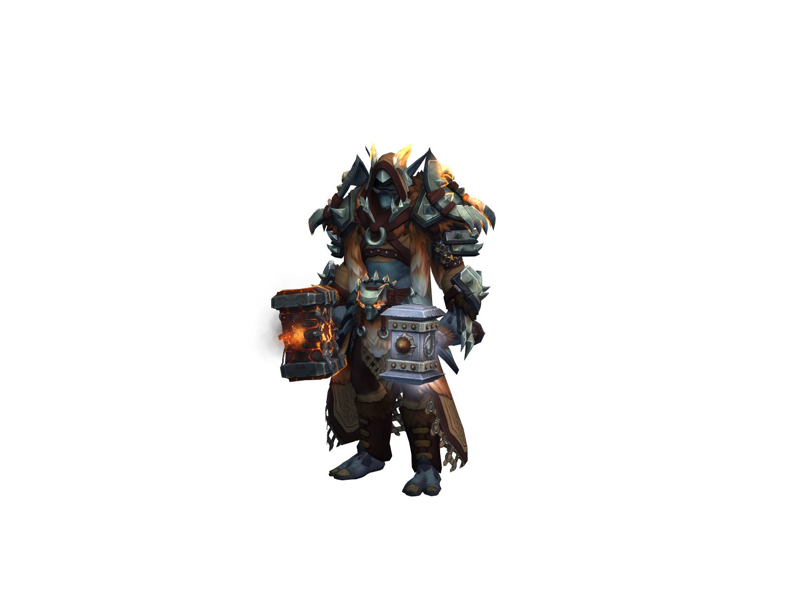 Tuskbane 3D character render