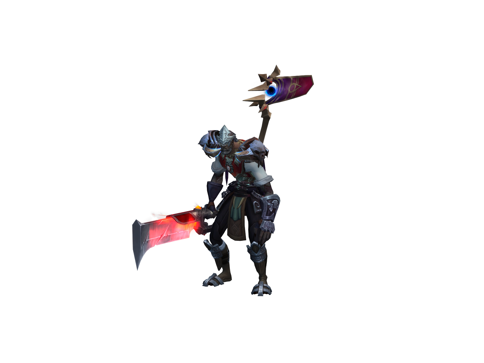 Nekrofronzy 3D character render