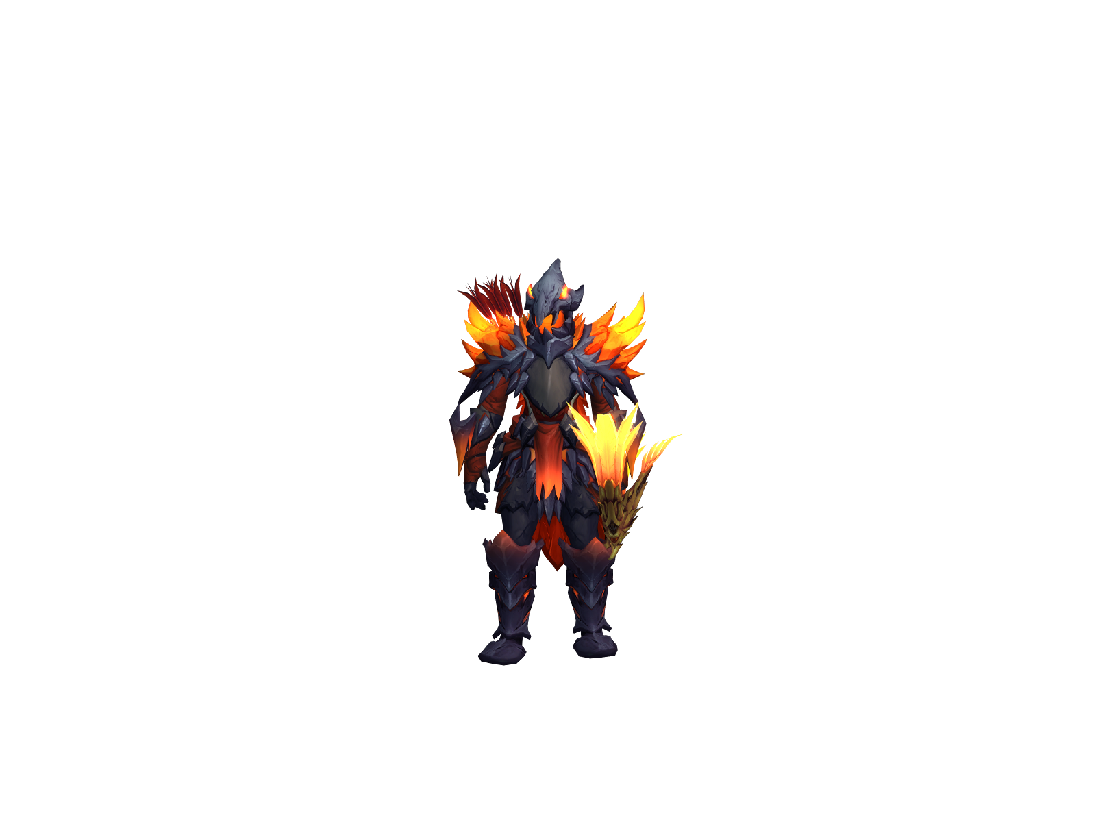 Haøkan 3D character render
