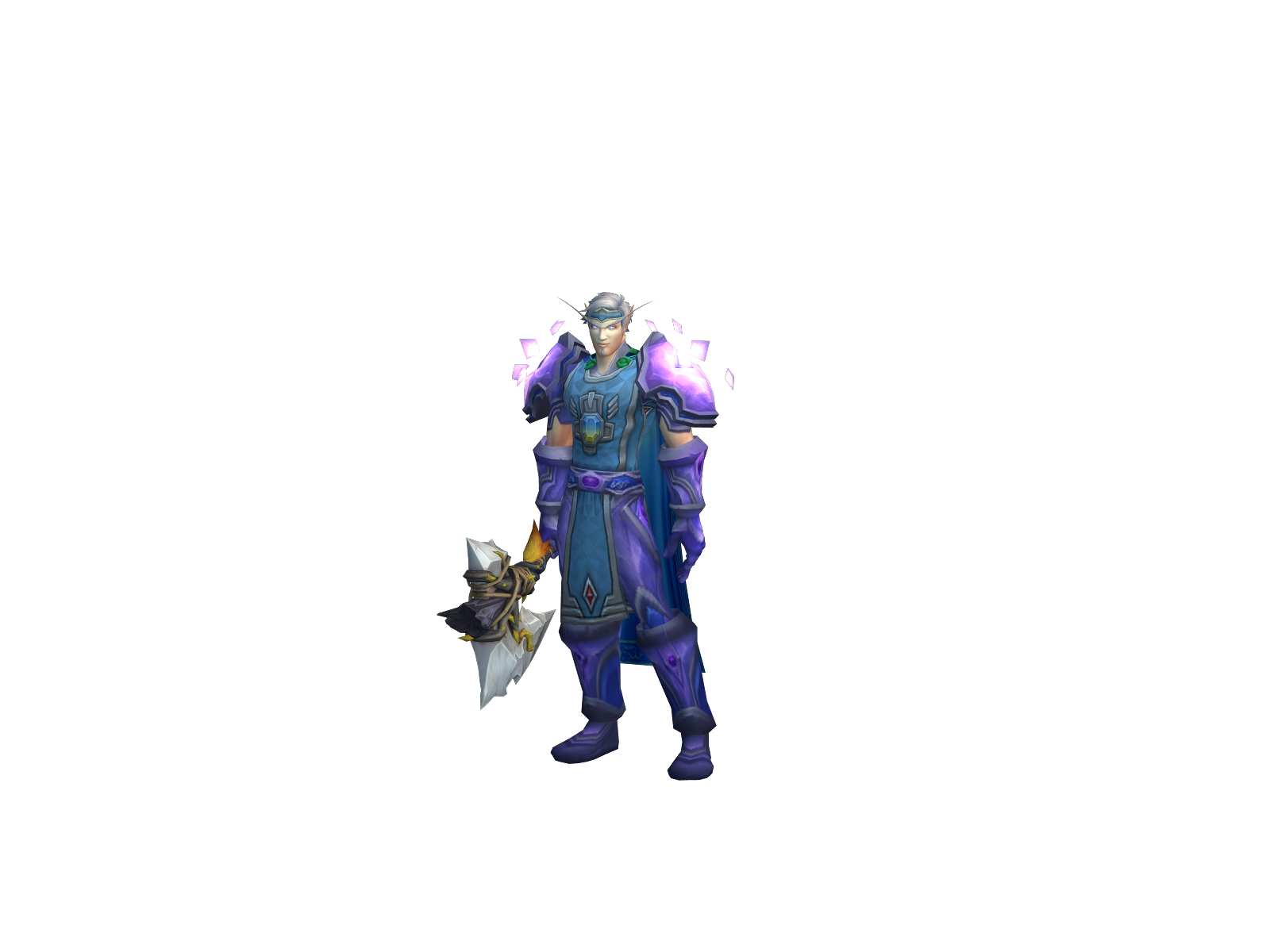 radiantsword 3D character render