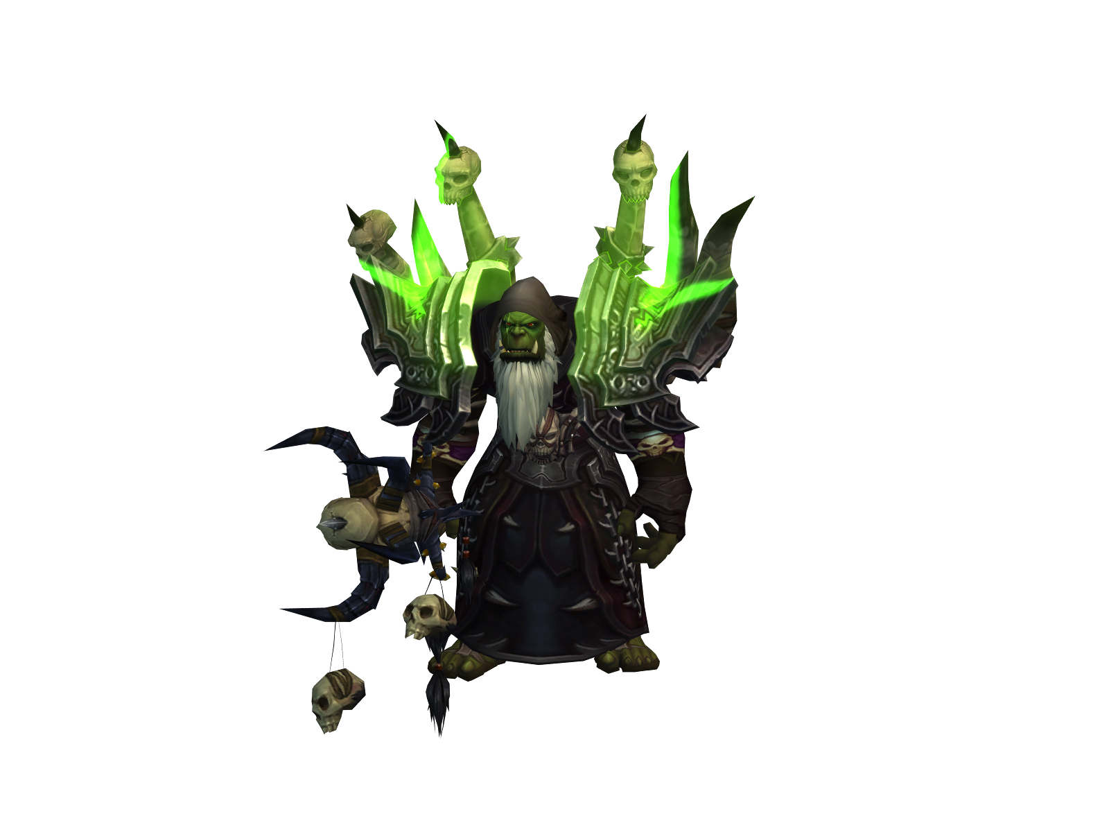 Gùldân 3D character render