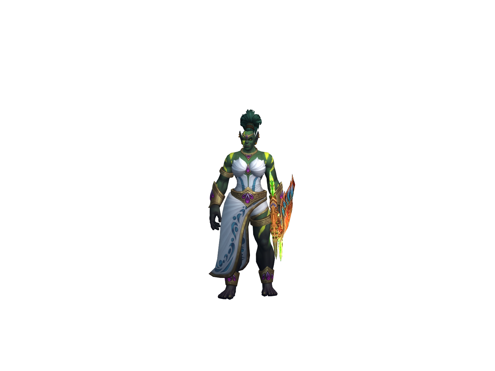 Talljin 3D character render