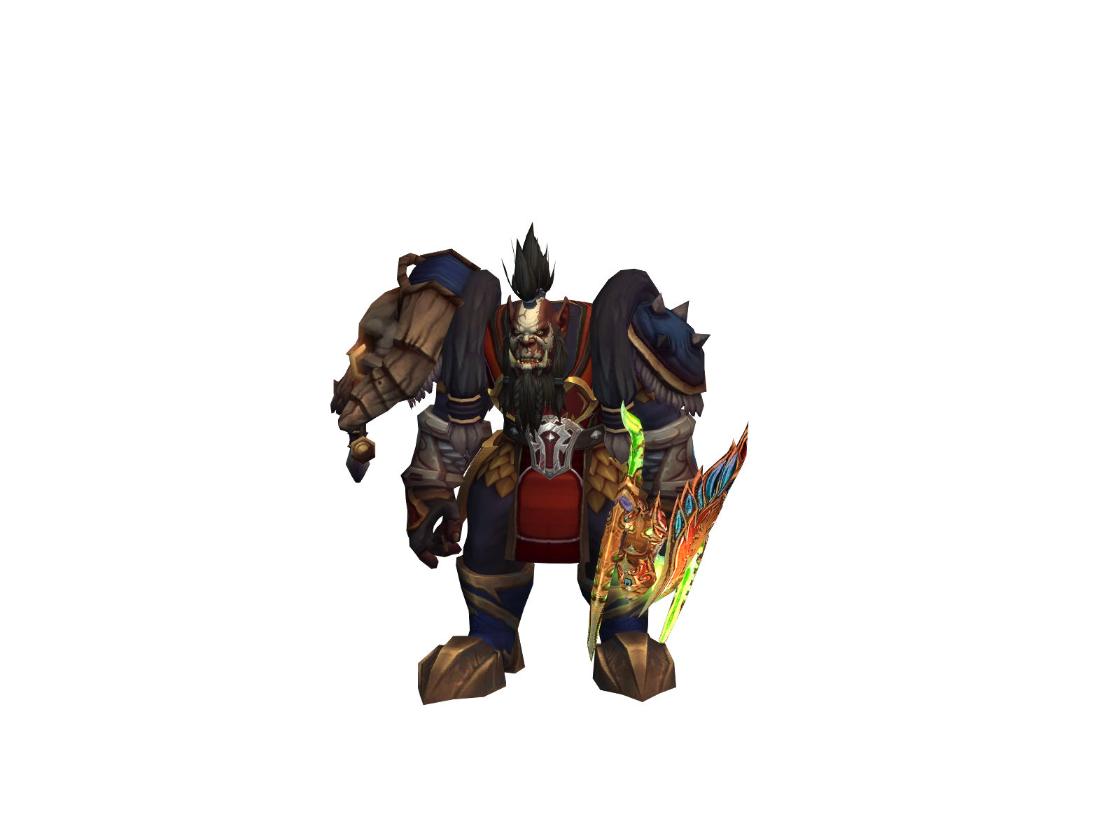 Ulubatli 3D character render