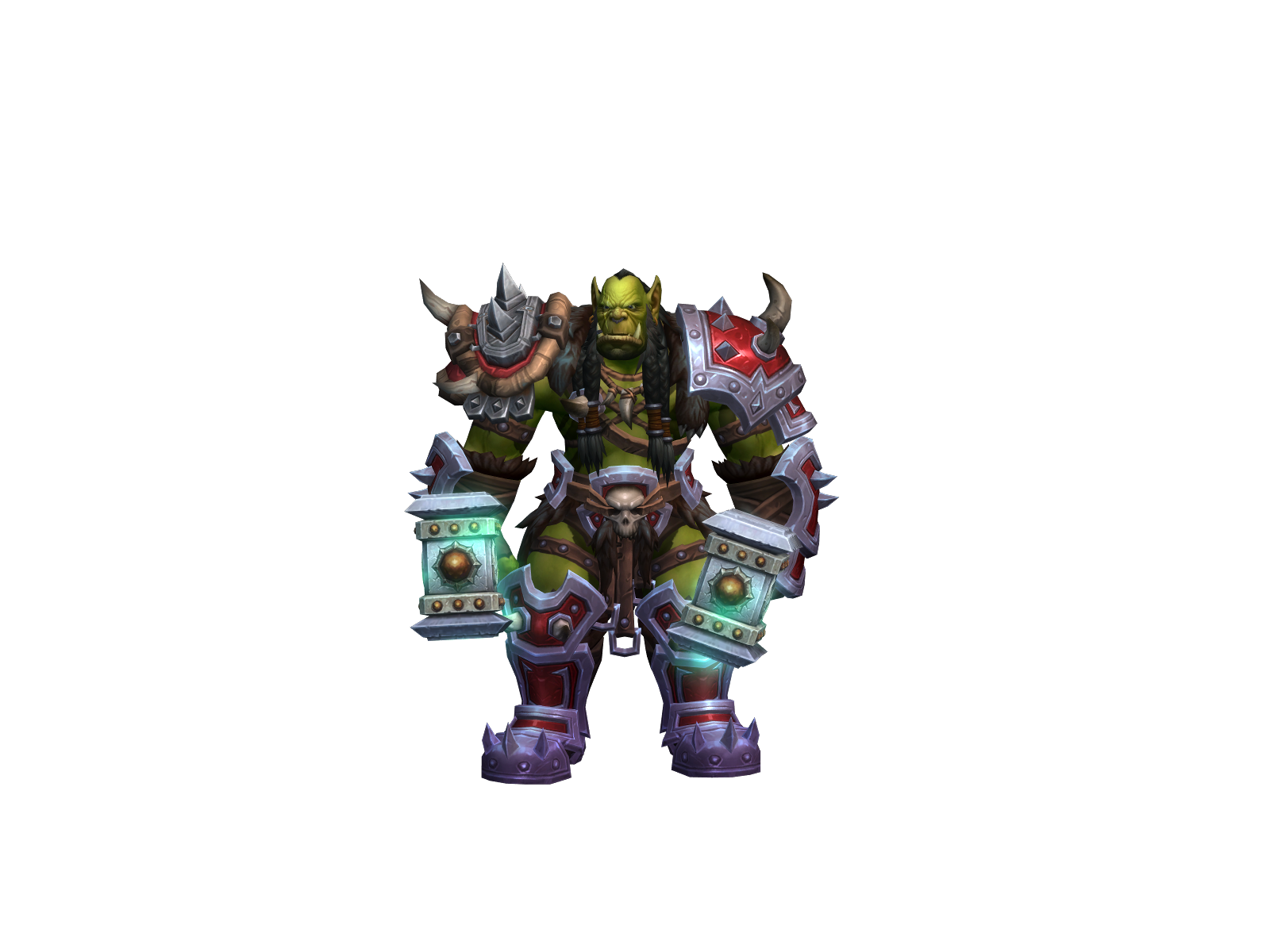 Gromshar 3D character render