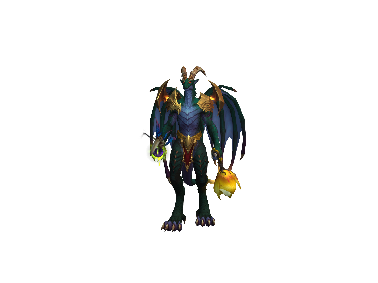Erythria 3D character render