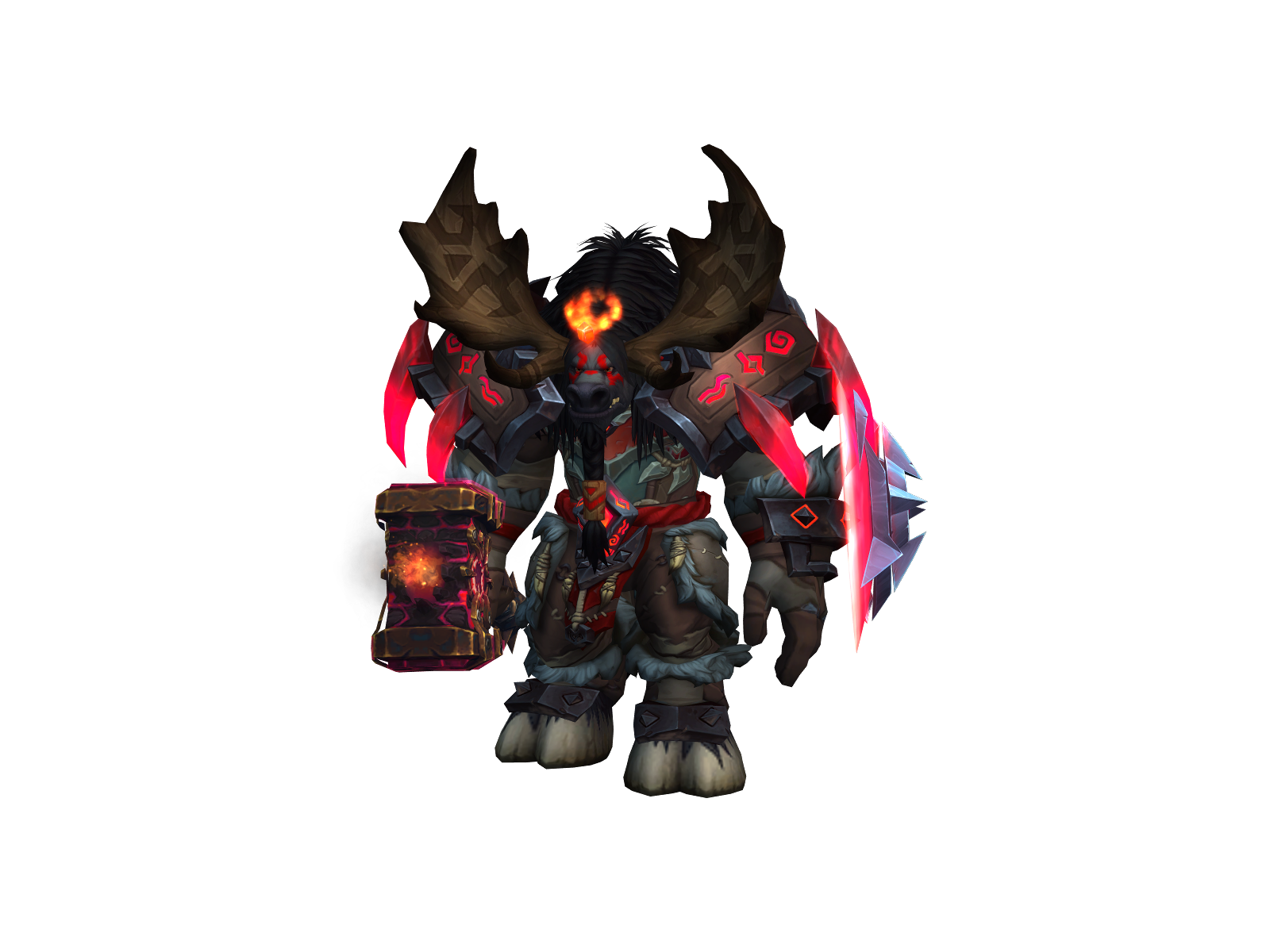 Conductabull 3D character render