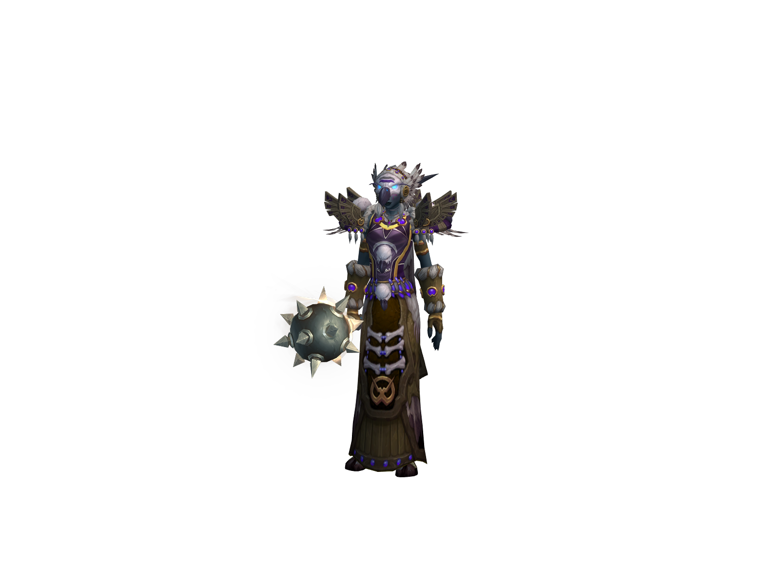 Elakpou 3D character render