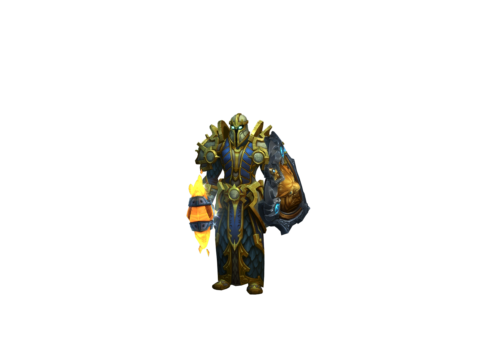 Salladin 3D character render