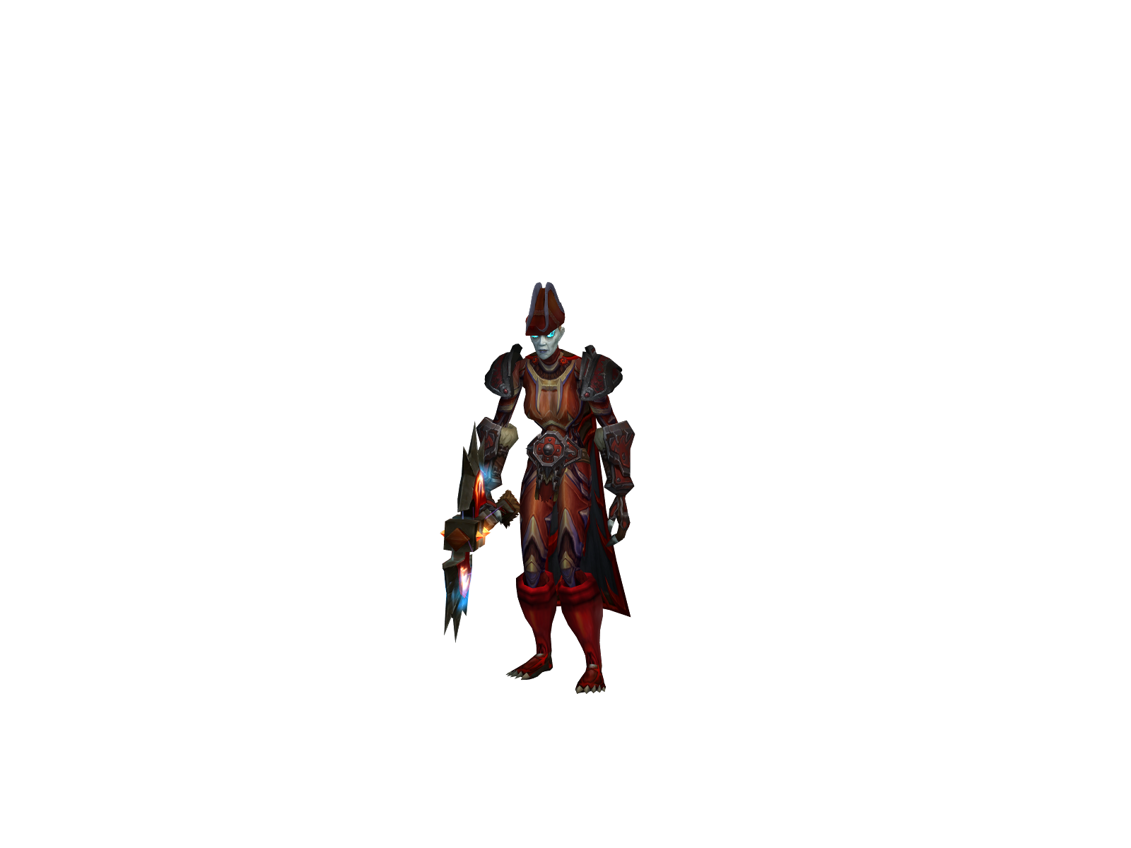 Gotrenamed 3D character render