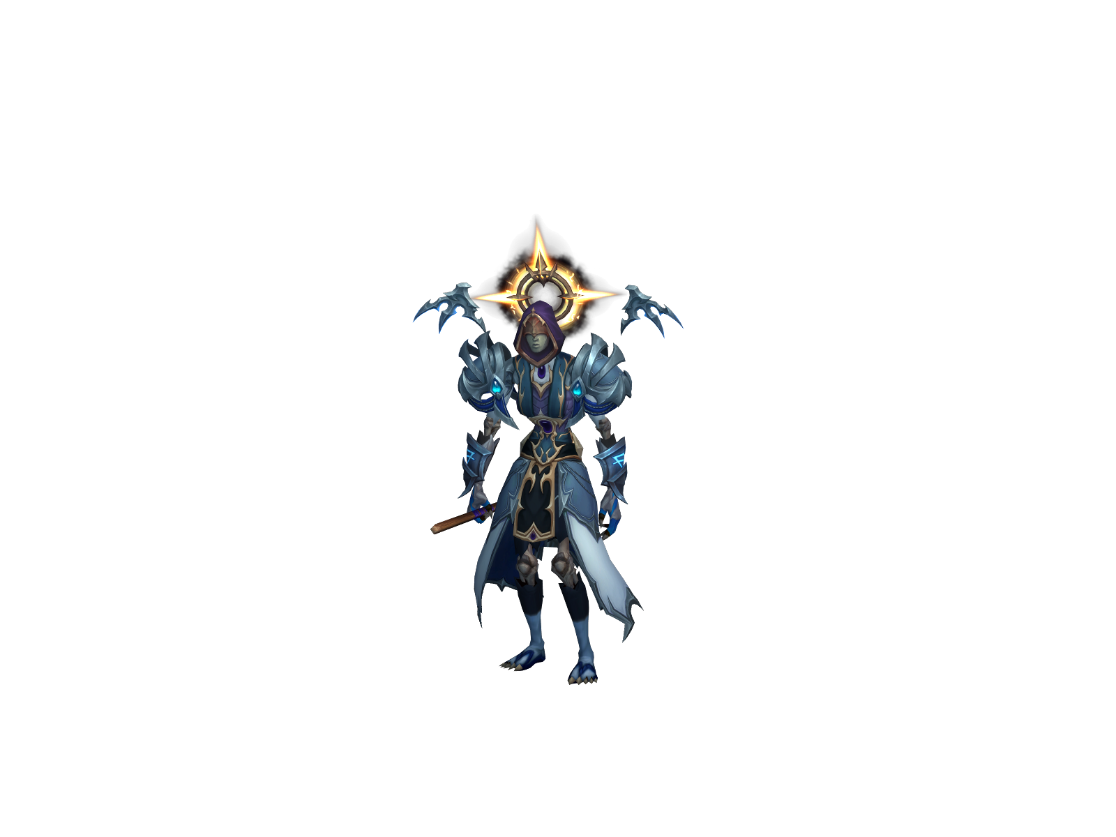Zorea 3D character render