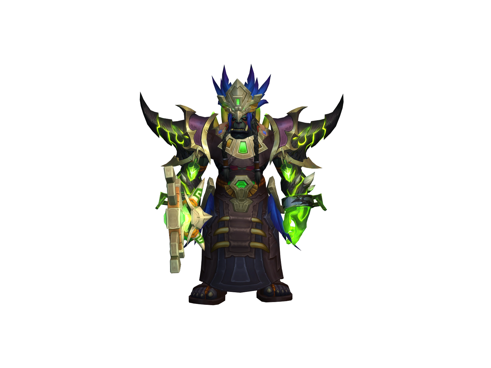 Bierlock 3D character render