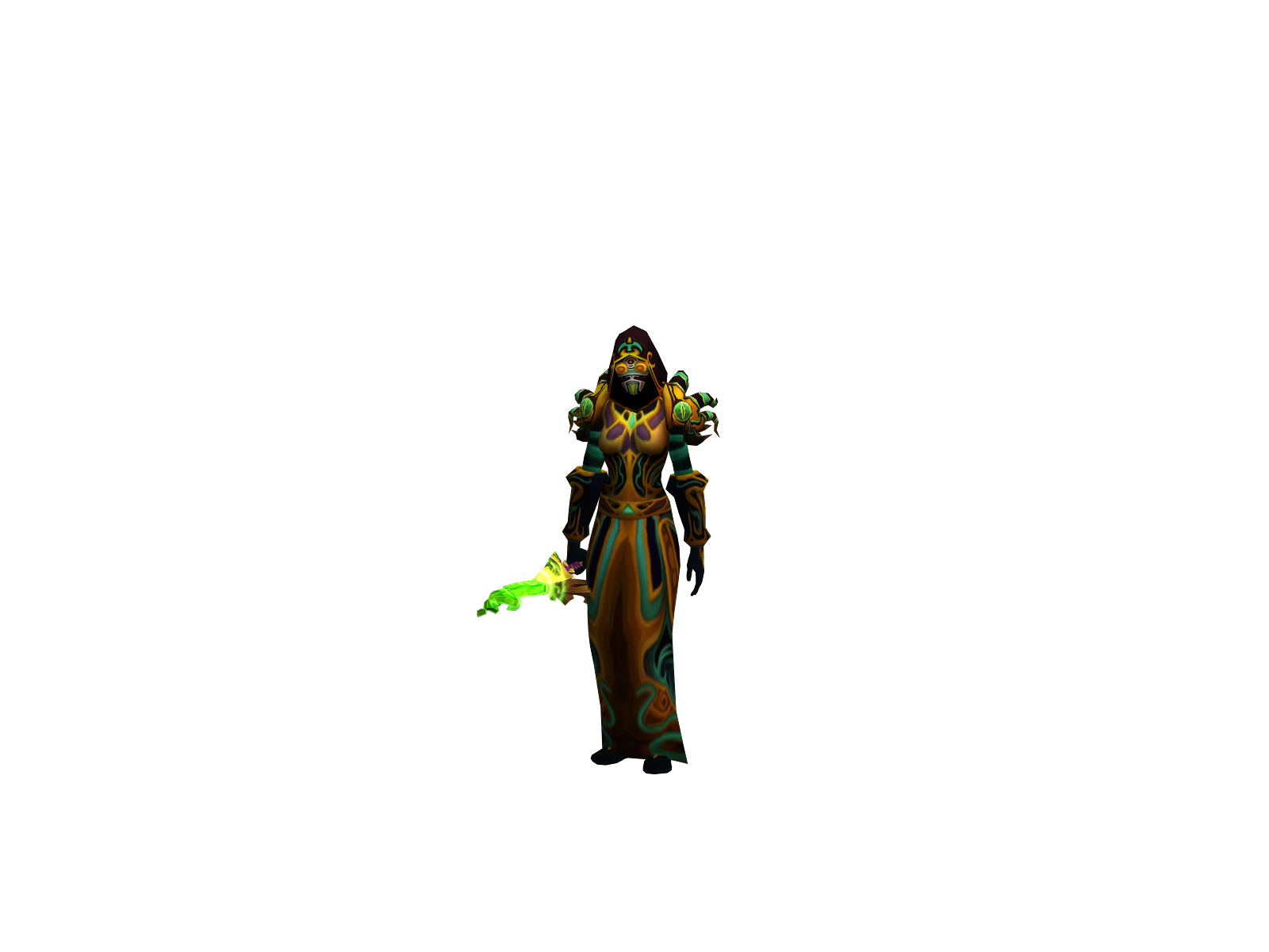Kyriathi 3D character render