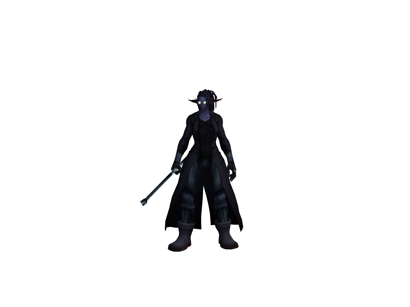 Ossburne 3D character render