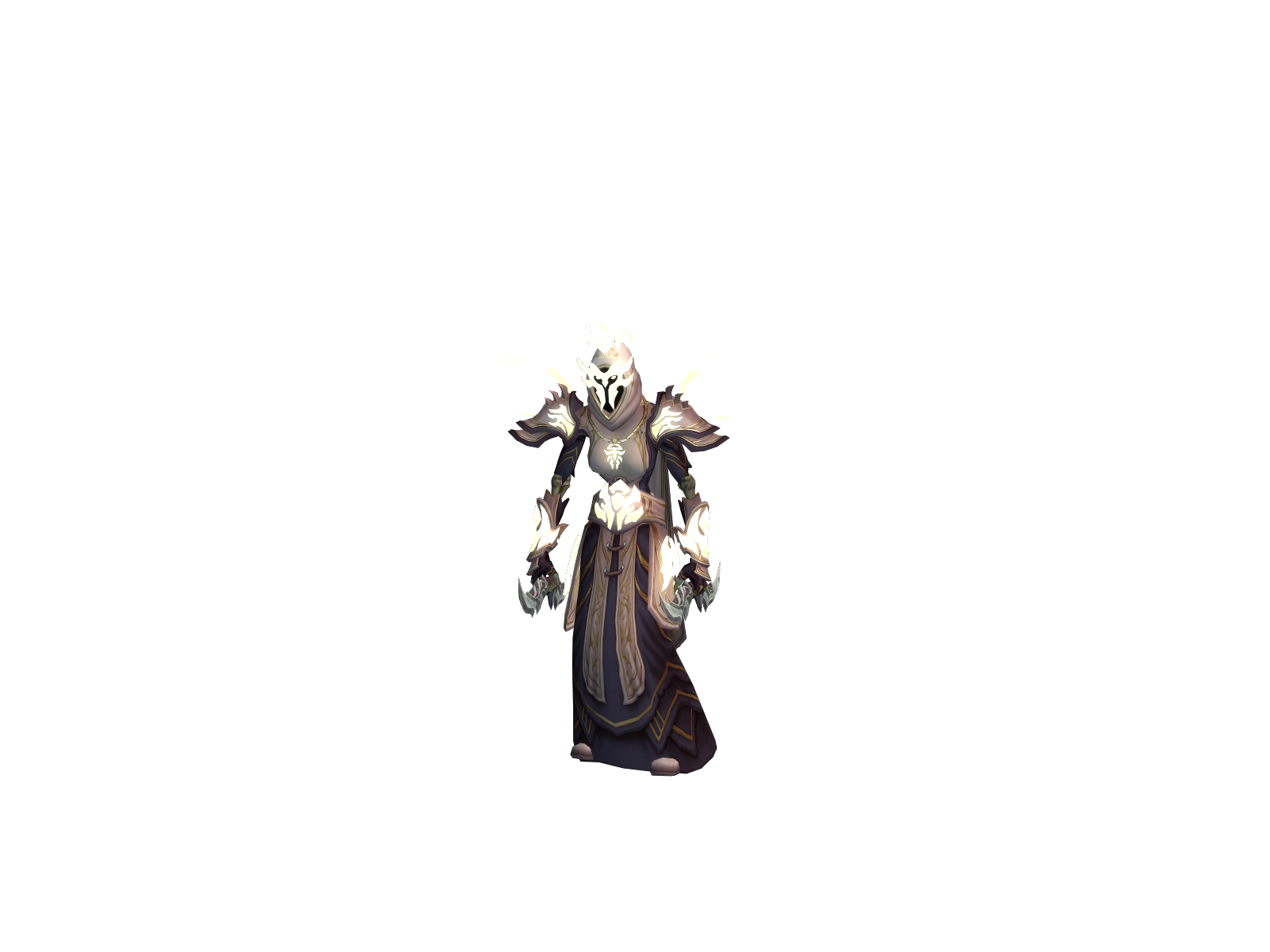 Yksinajia 3D character render