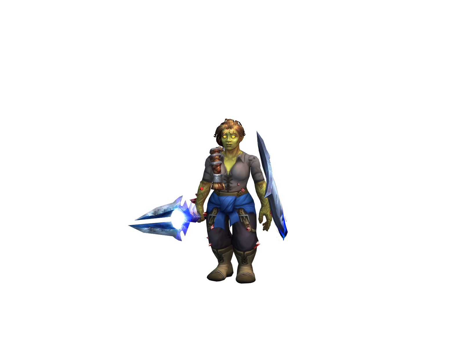 Shibmeister 3D character render