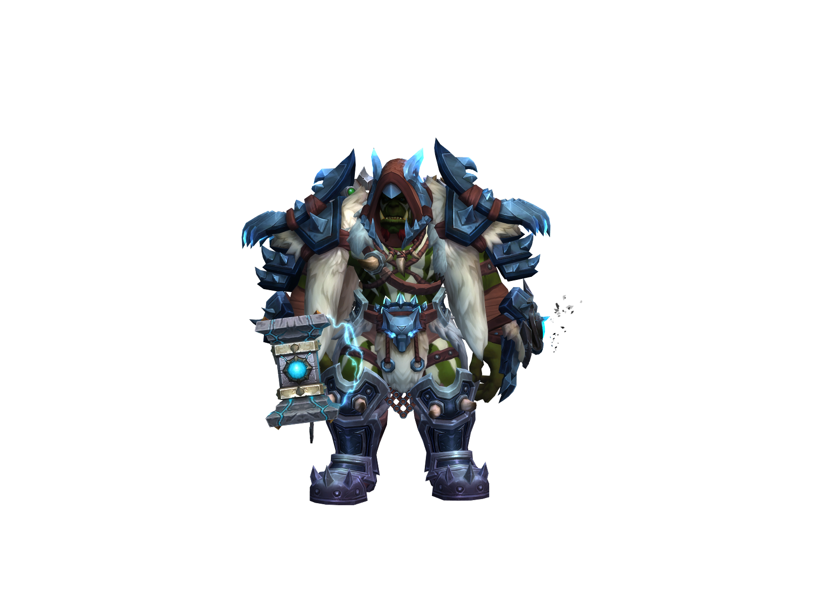 Shrekcho 3D character render