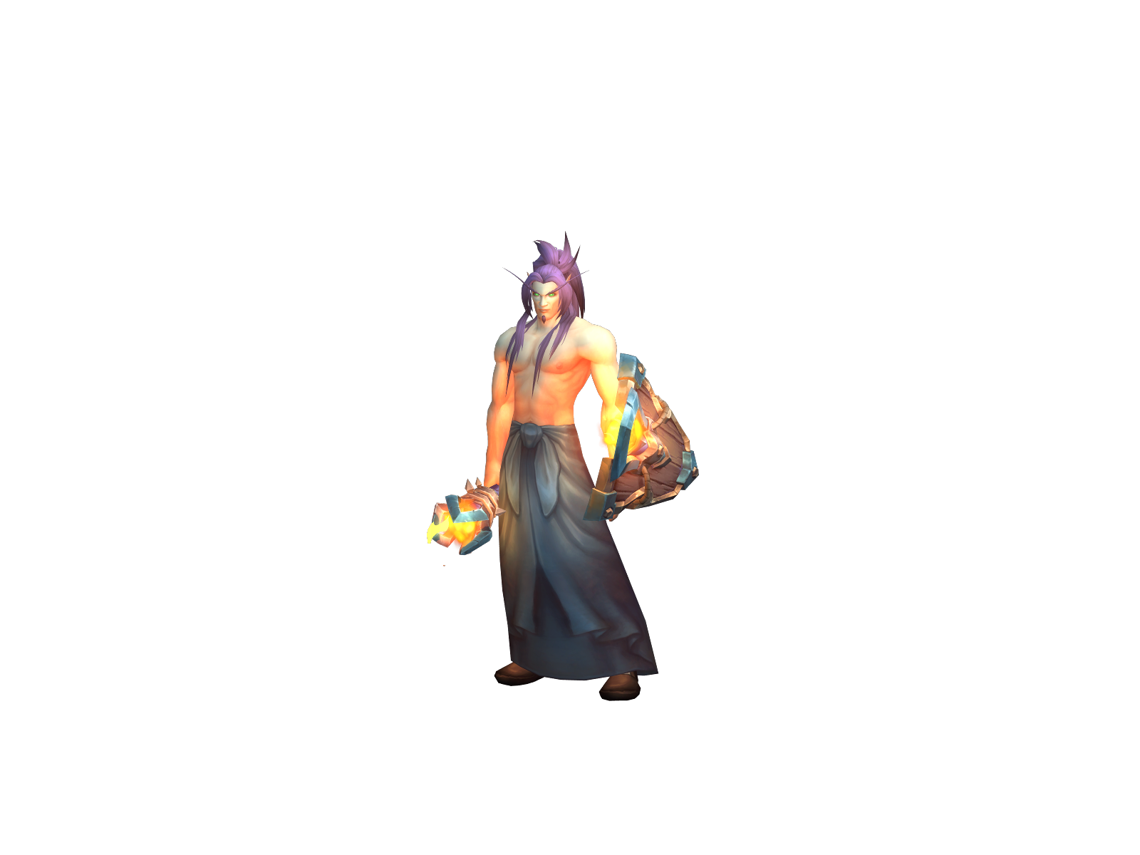Miråge 3D character render