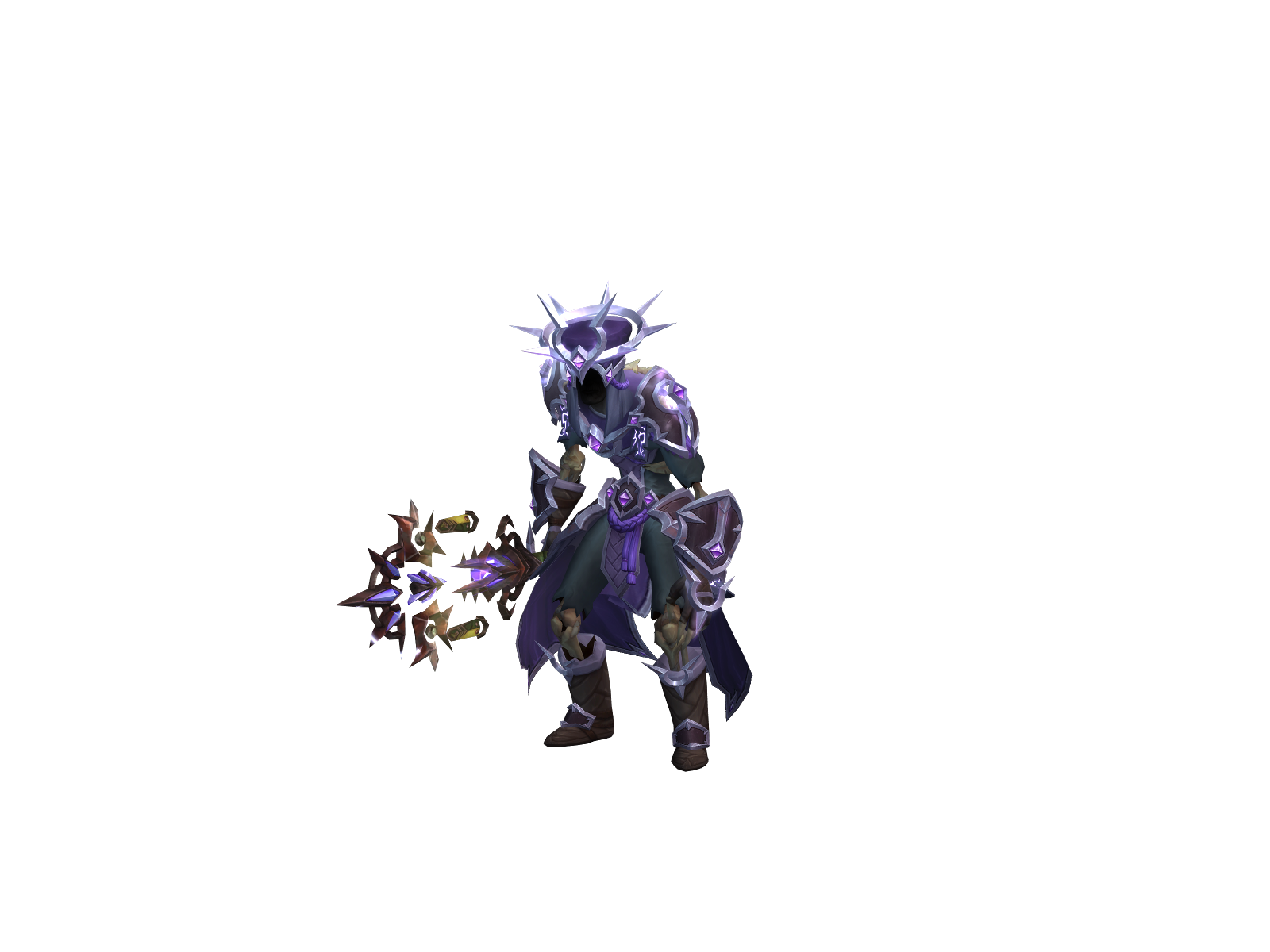 Nythira 3D character render