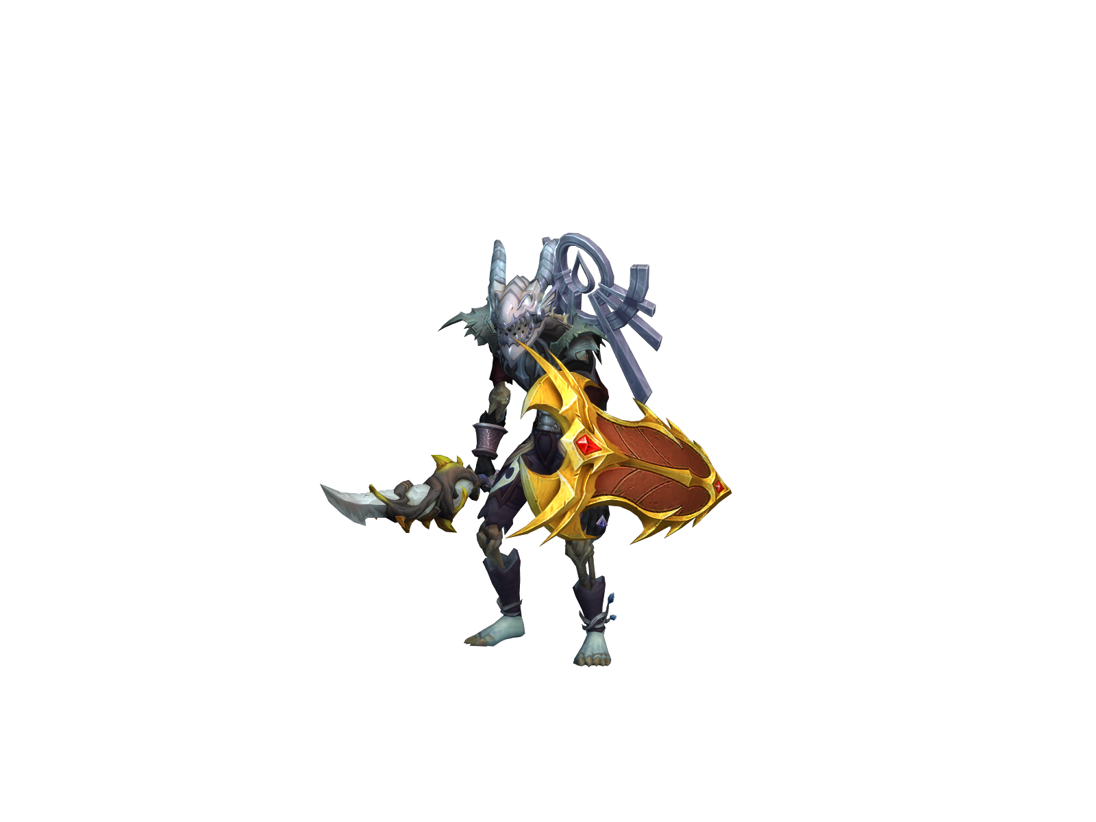 Notwarr 3D character render
