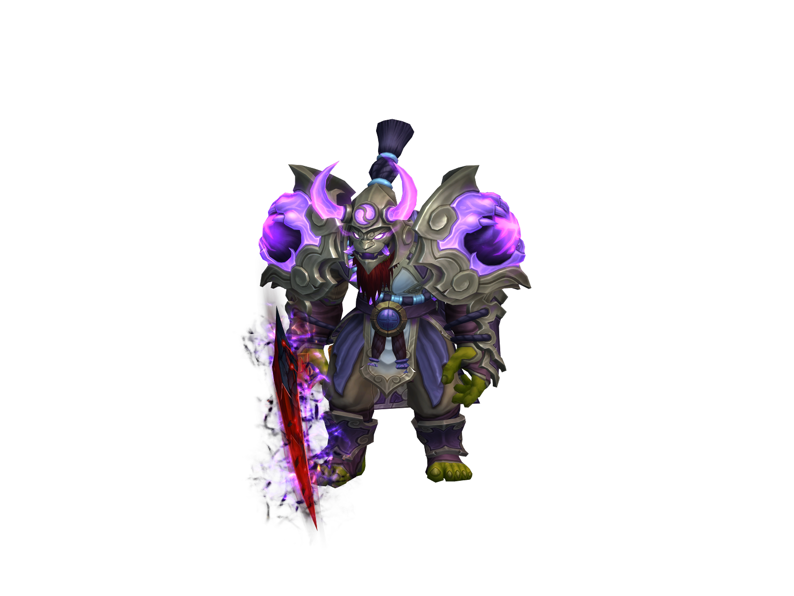 Micromytarn 3D character render