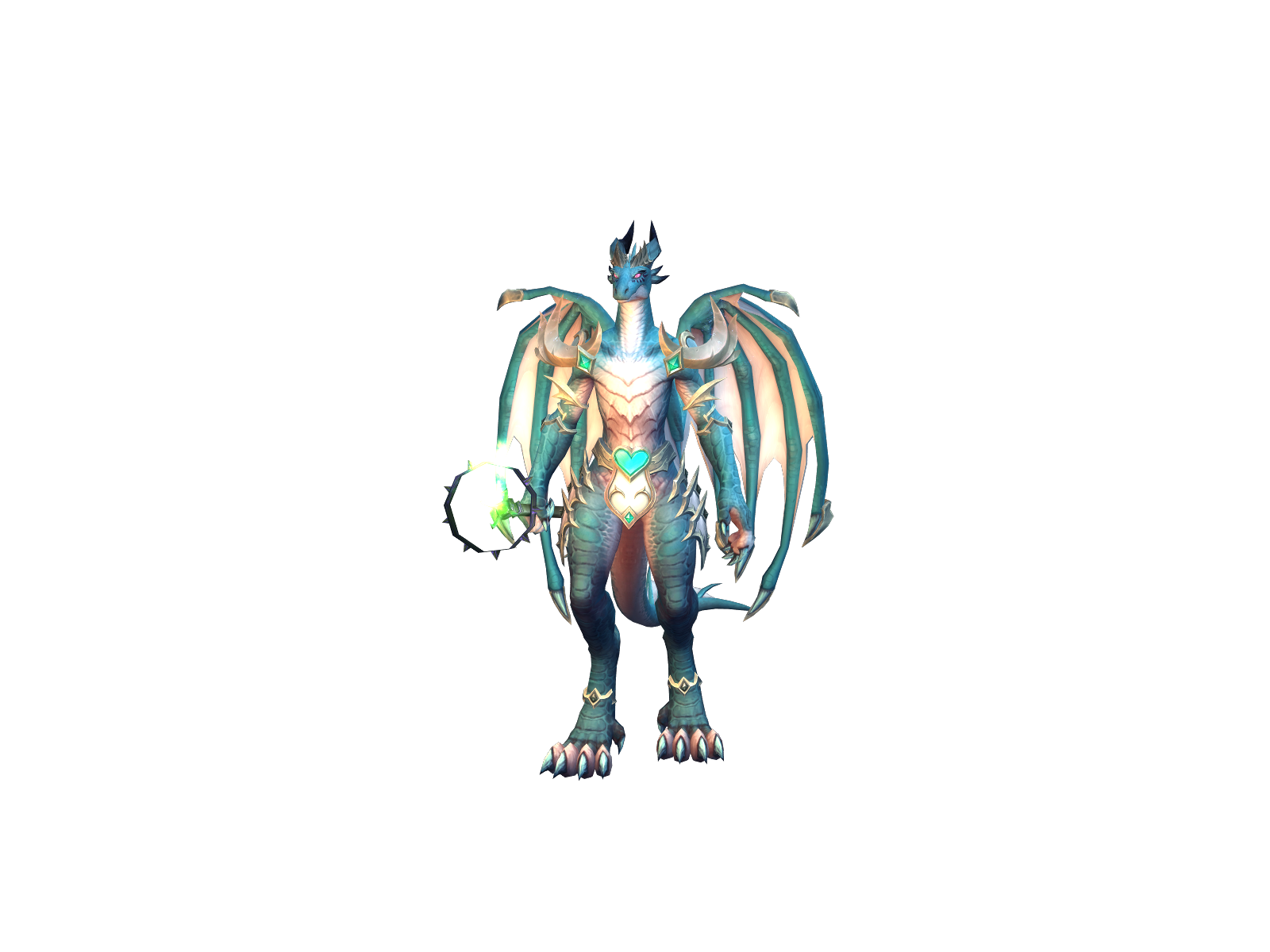 Froggyp 3D character render