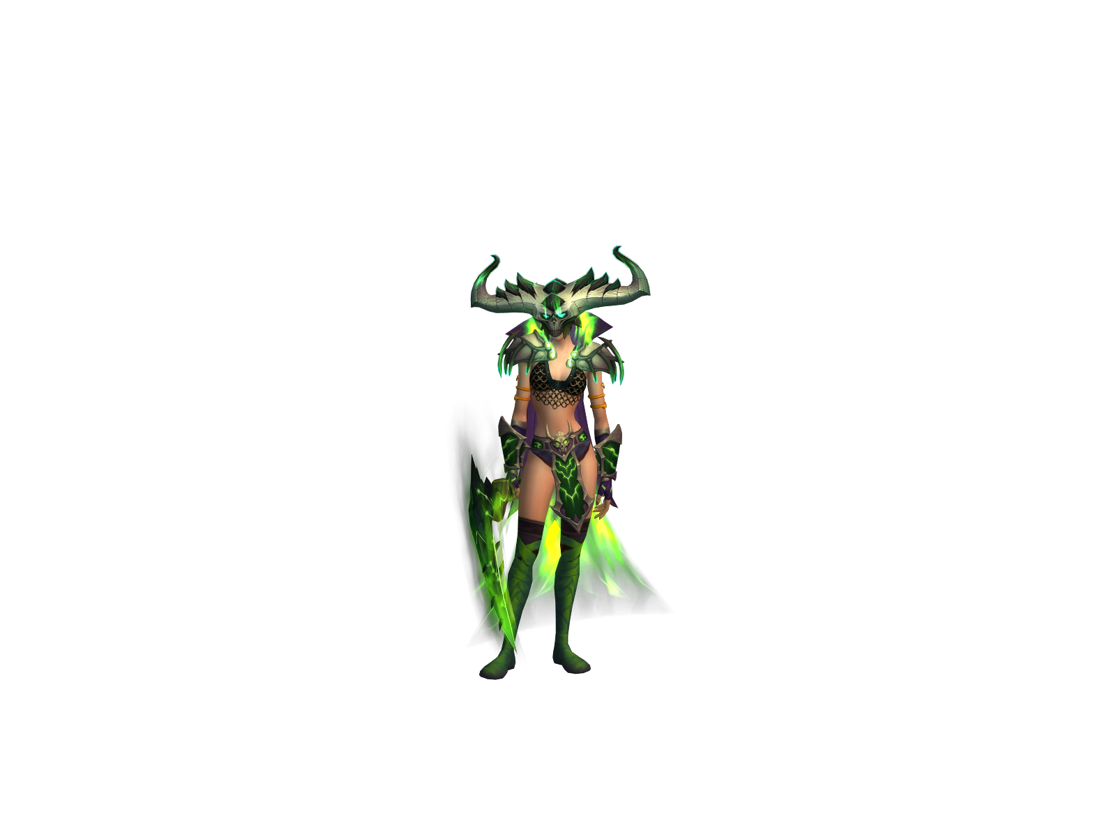 Scarletwitch 3D character render