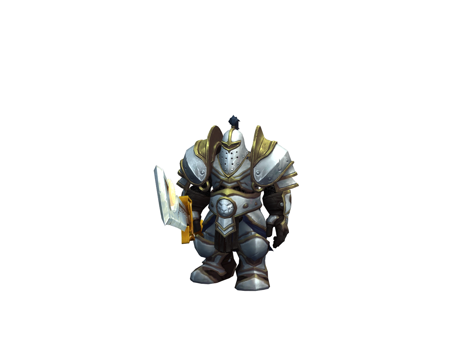 Kuddel 3D character render