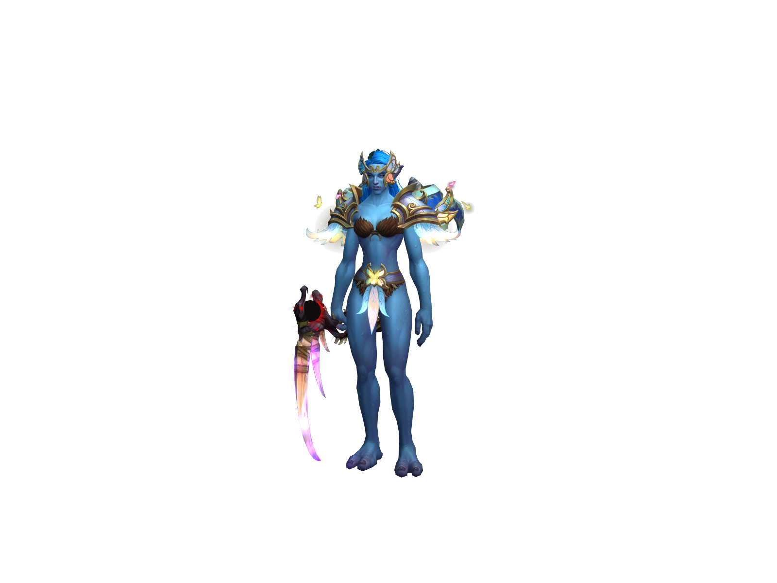 Dudueart character render
