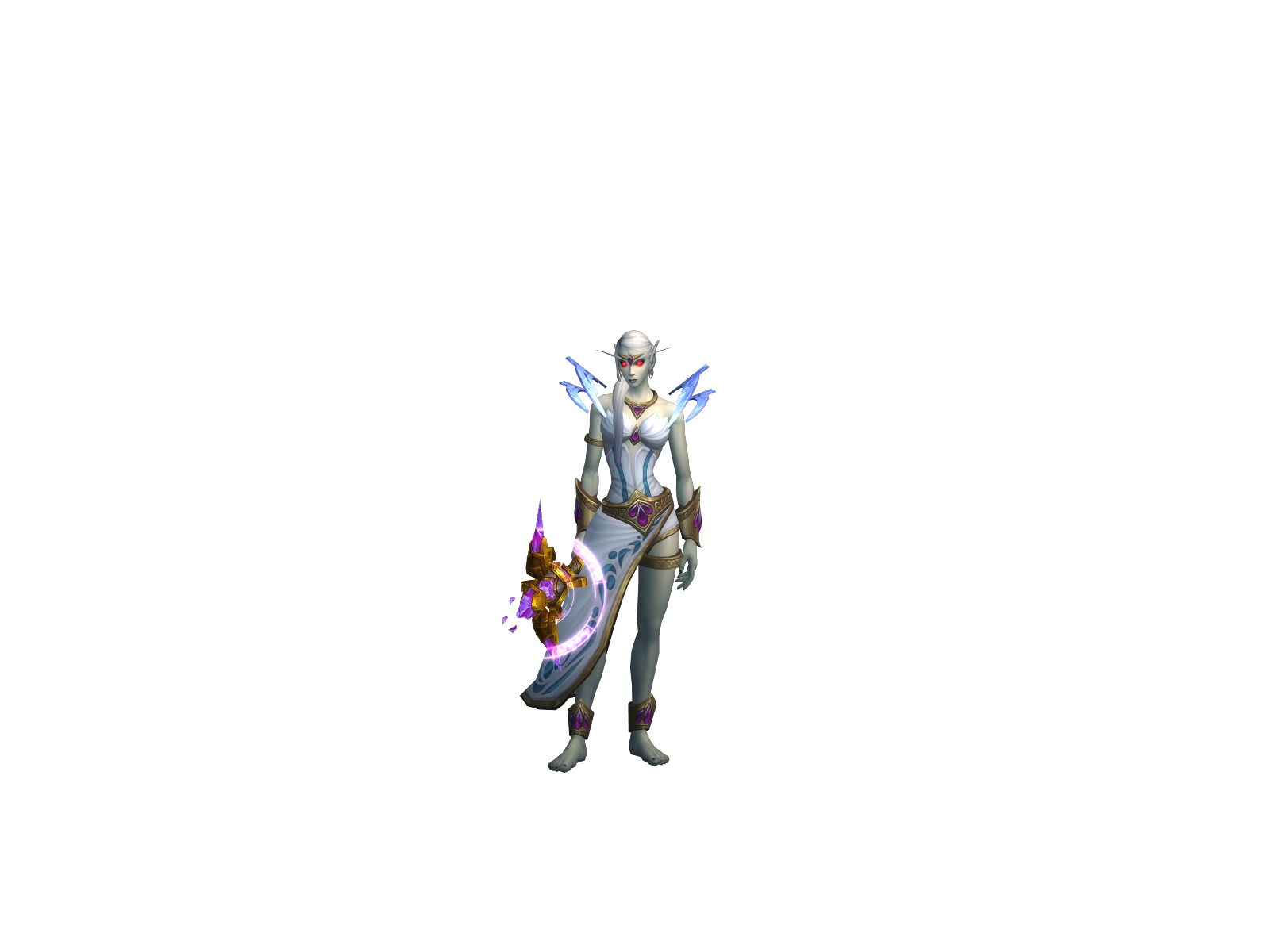 Nuni 3D character render