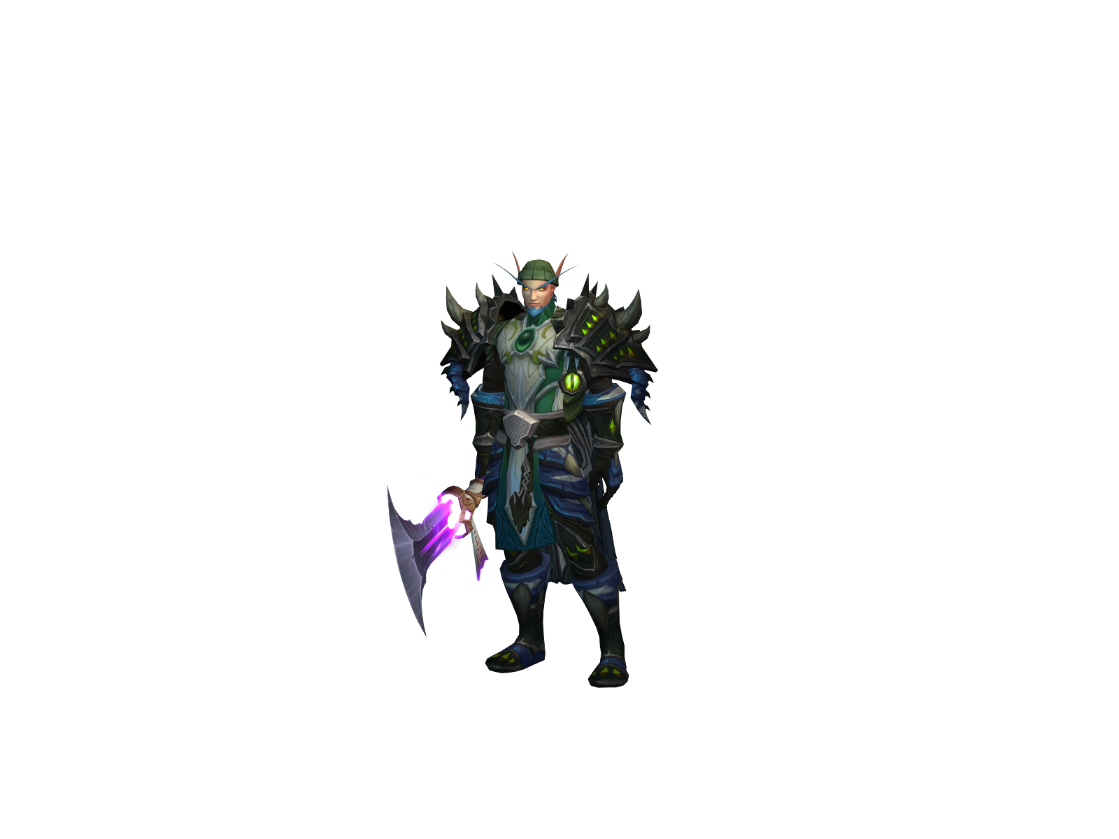 Nakzil 3D character render
