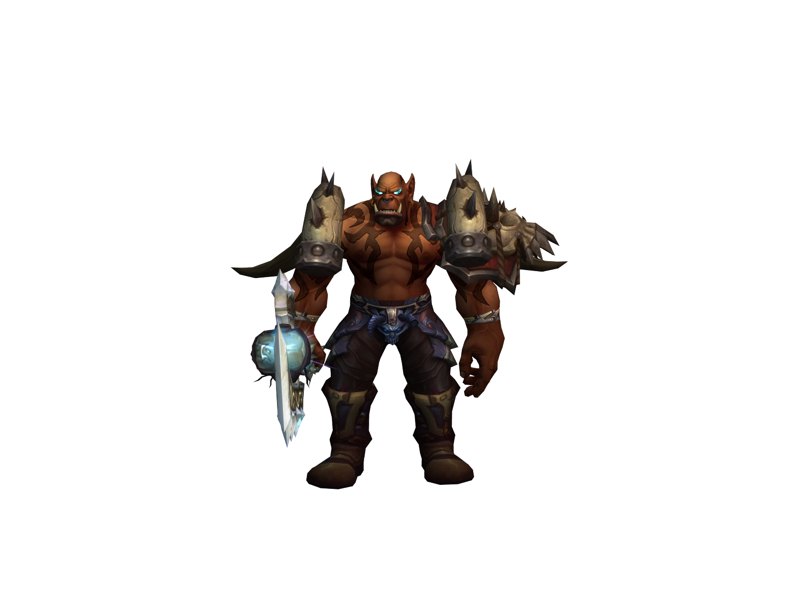 Whitescreamd character render