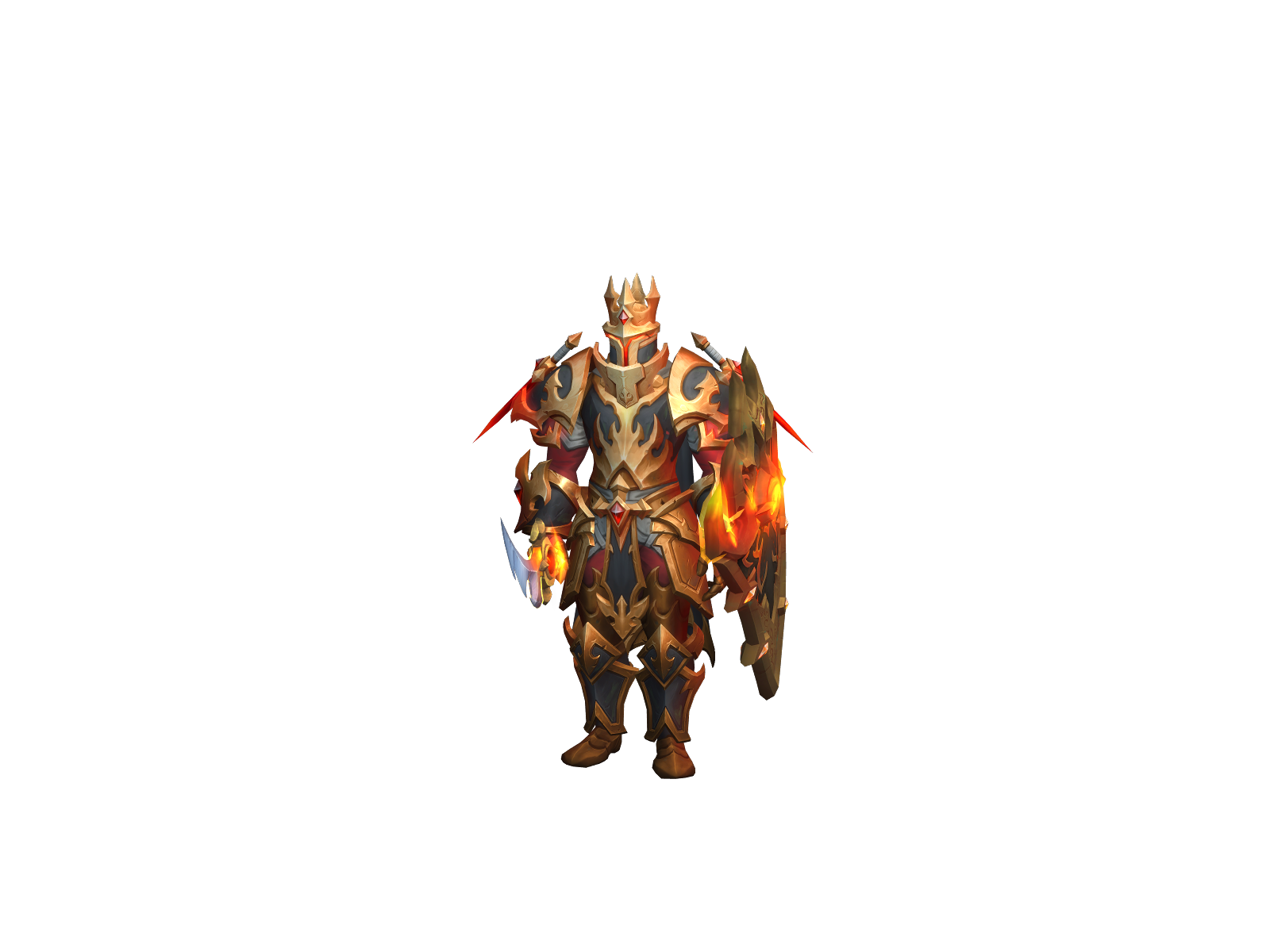 Vireth 3D character render
