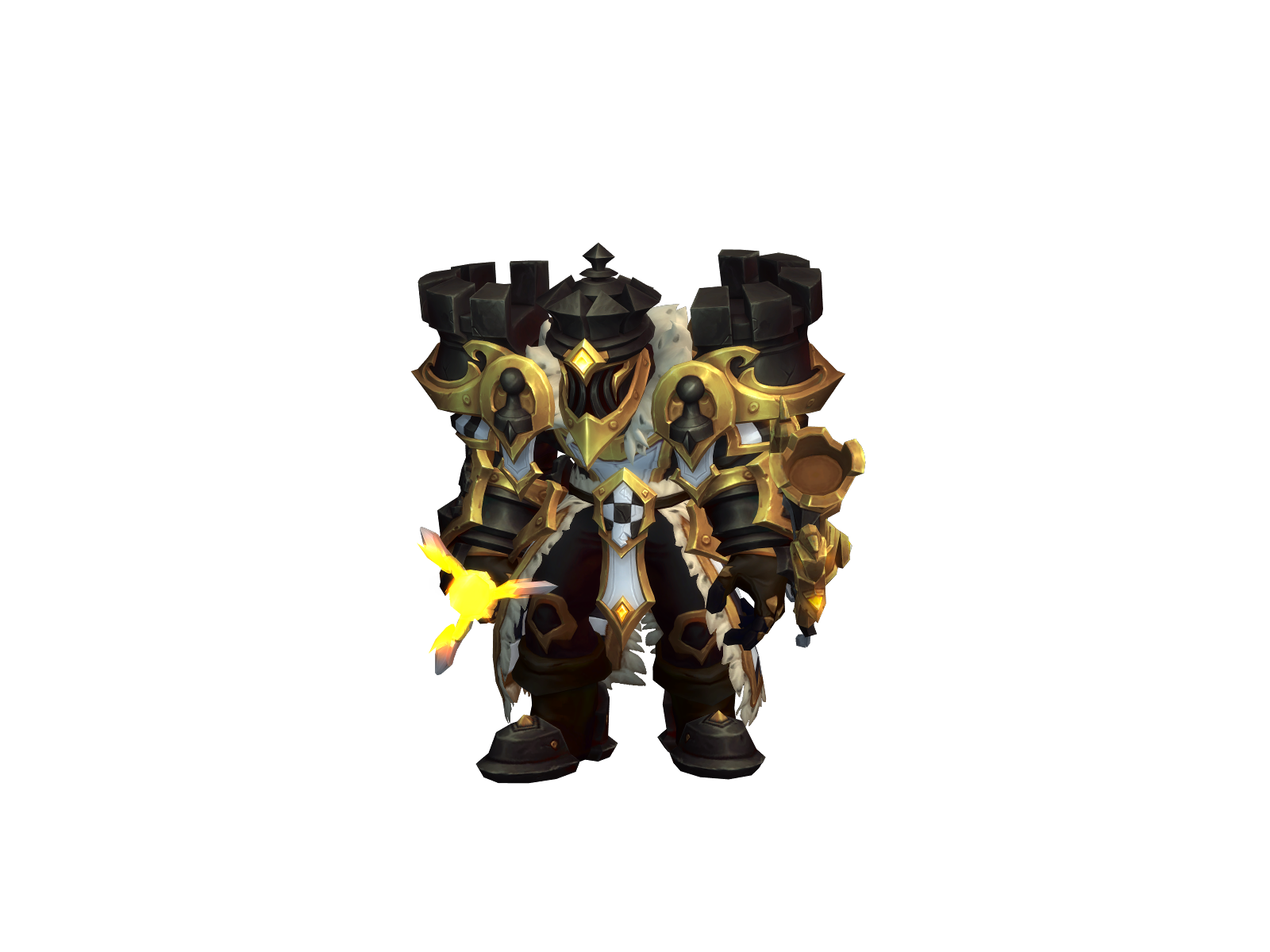 Vikingtotem 3D character render
