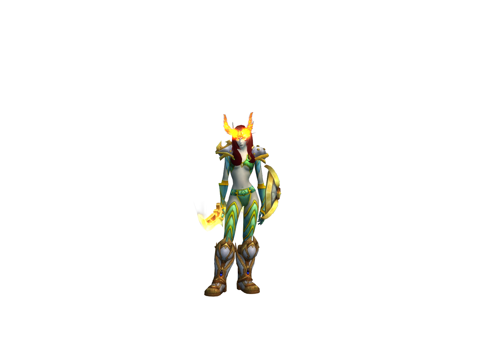 Lunathrae 3D character render