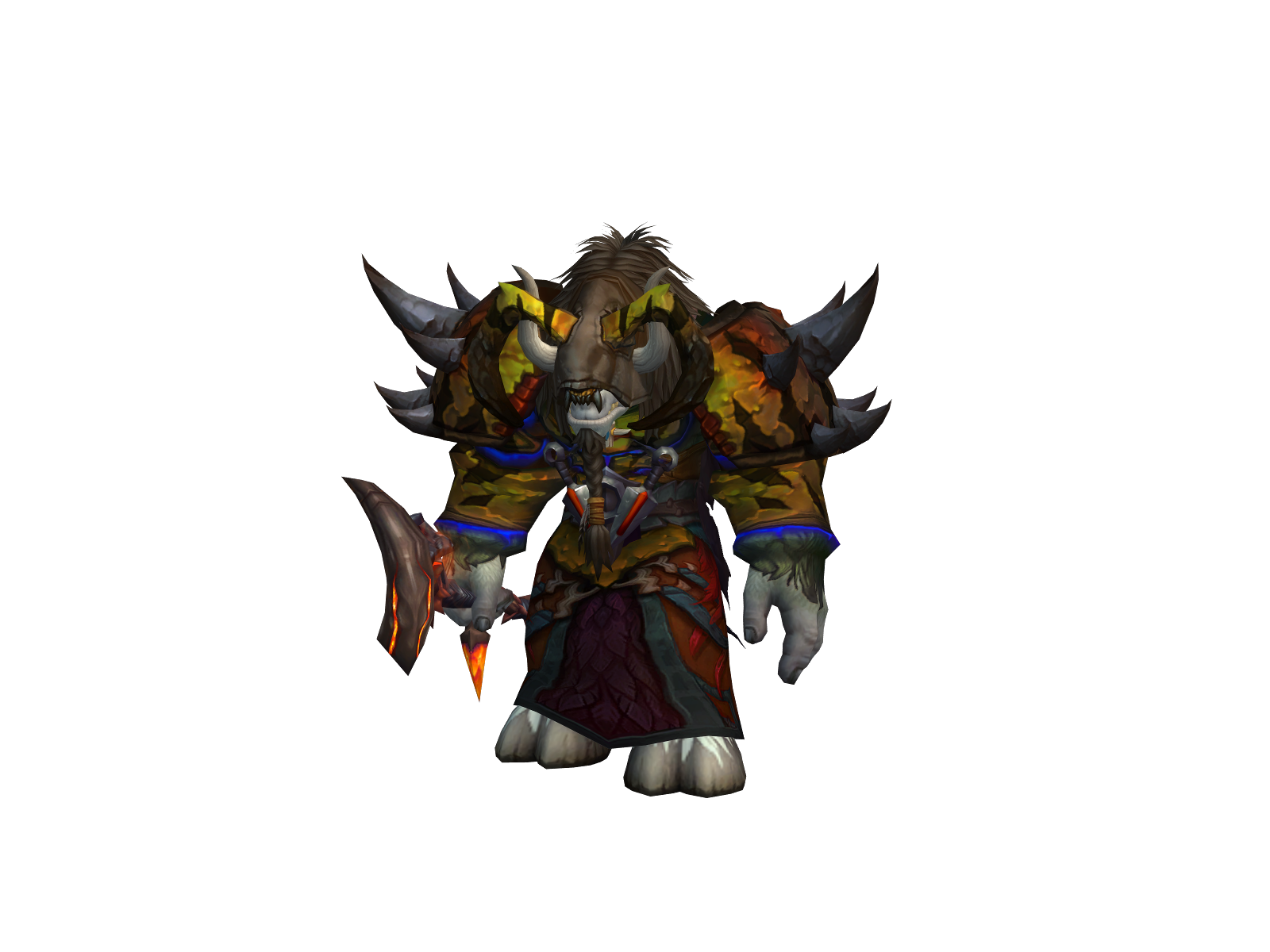 Molhimus 3D character render