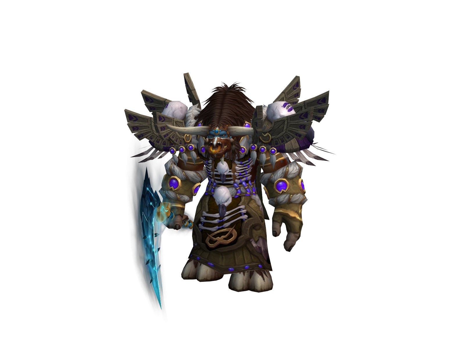 Qandra 3D character render