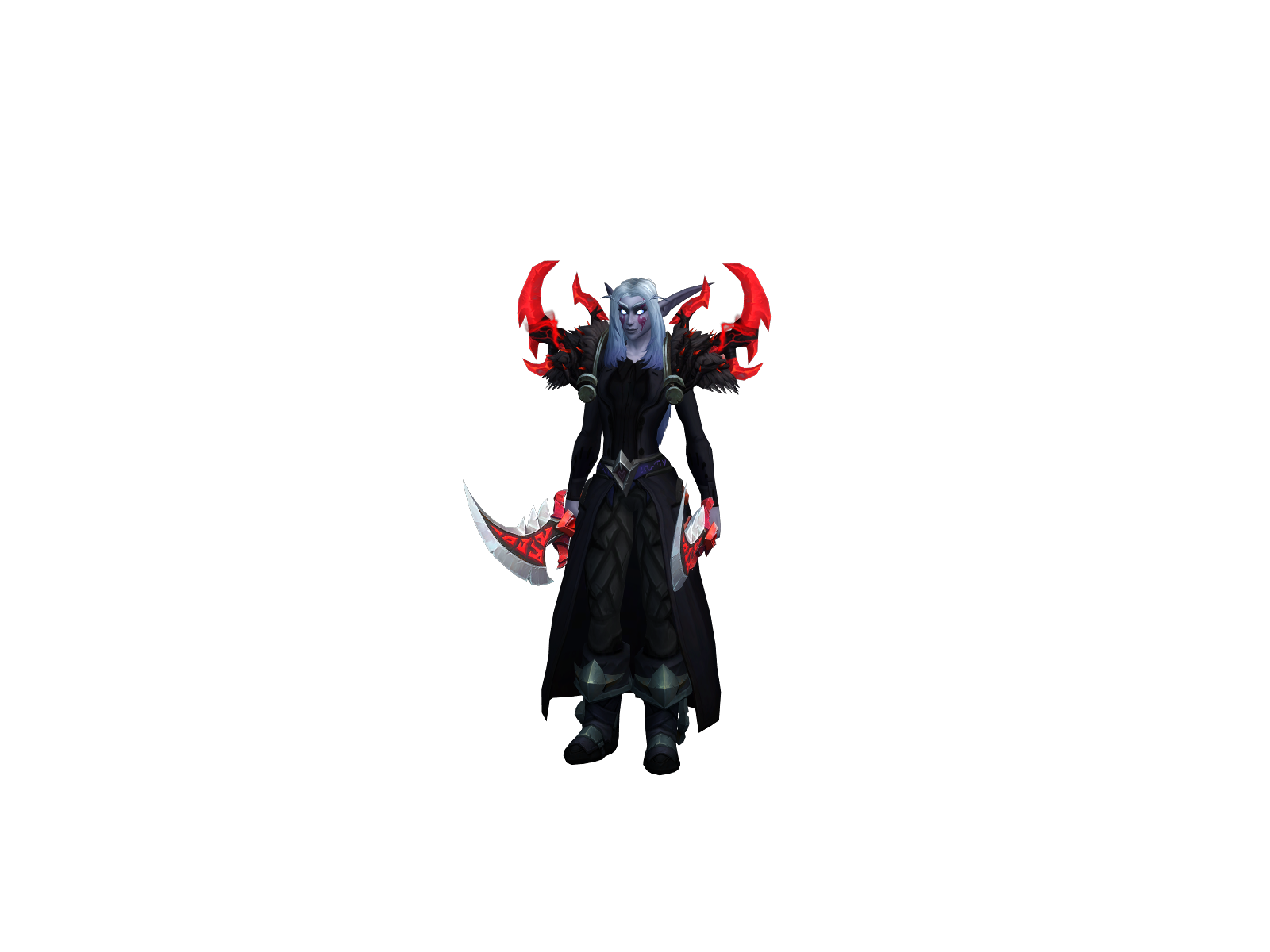 Silene 3D character render