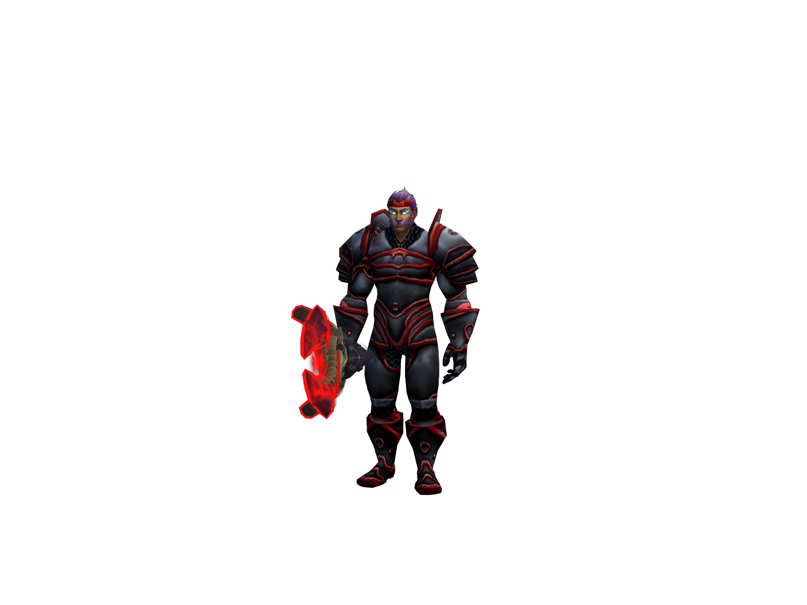 Dødsmanna 3D character render