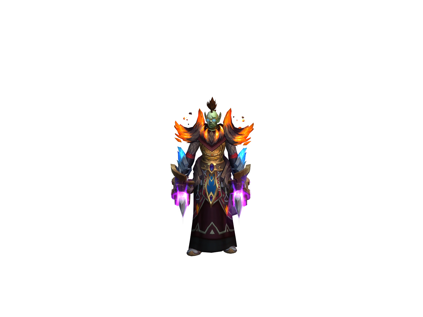Chapaev 3D character render