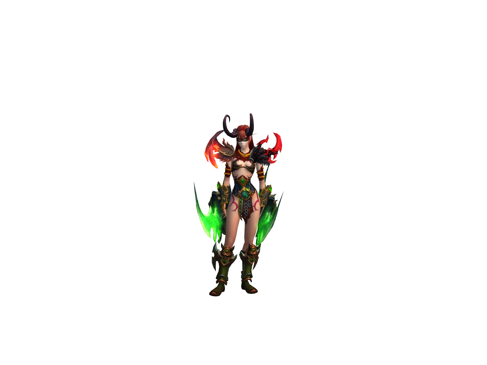 Taysantiaroc 3D character render