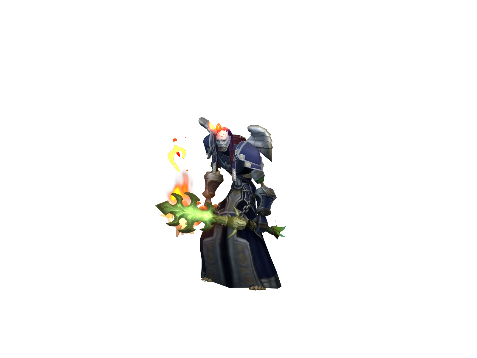 Ölüöcü 3D character render