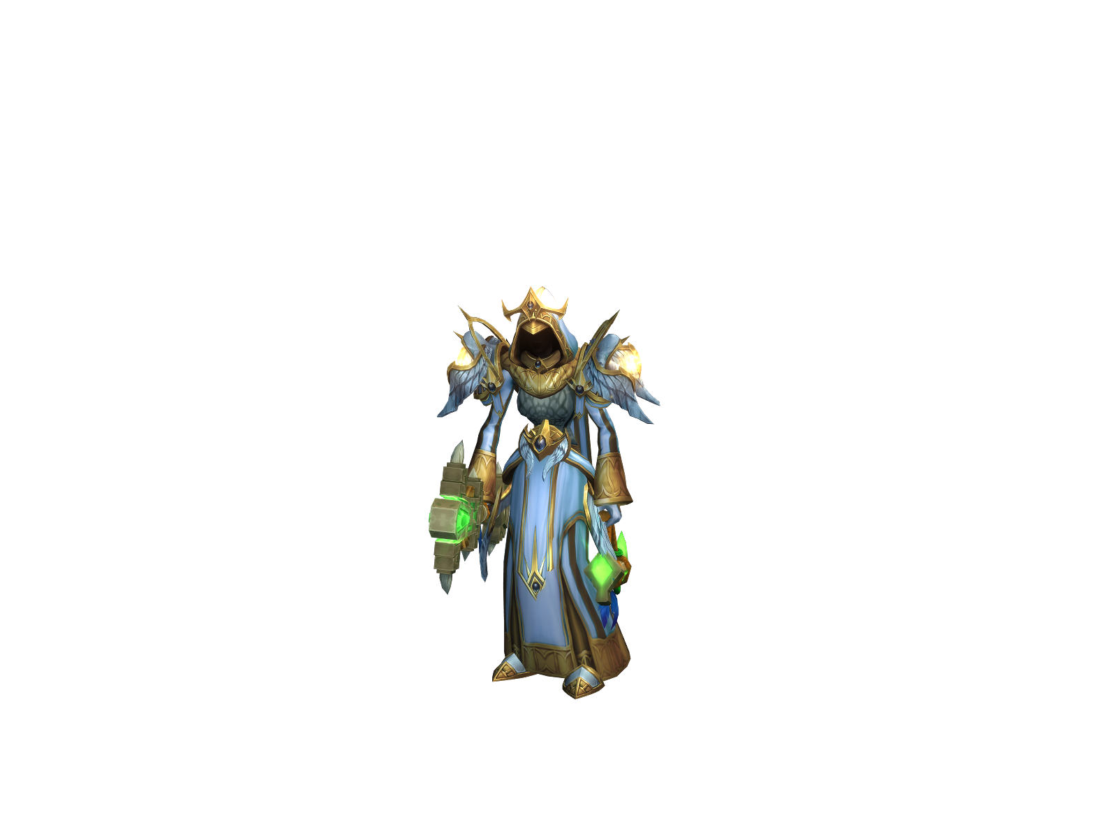 réquell 3D character render