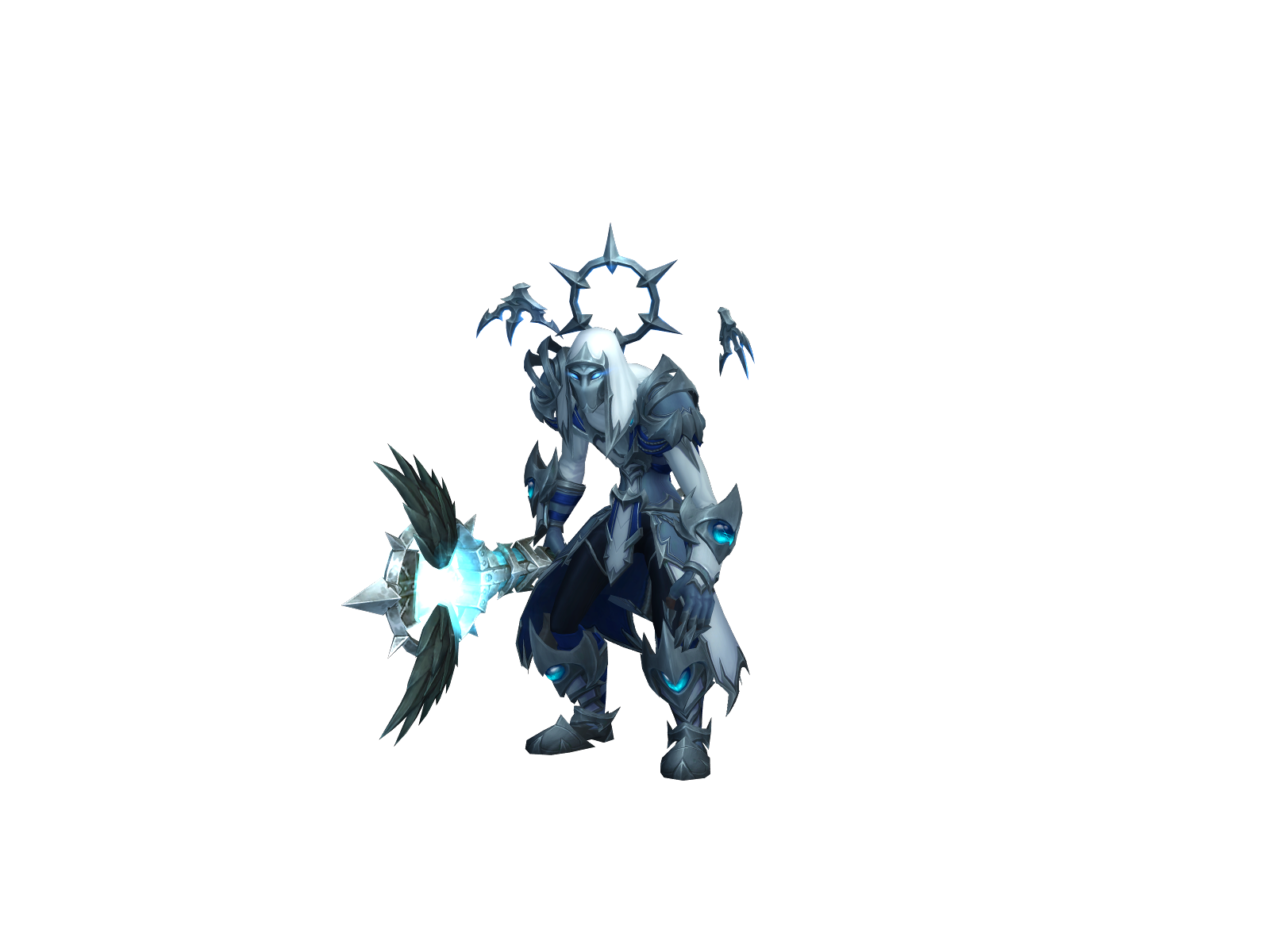 Nakrga 3D character render