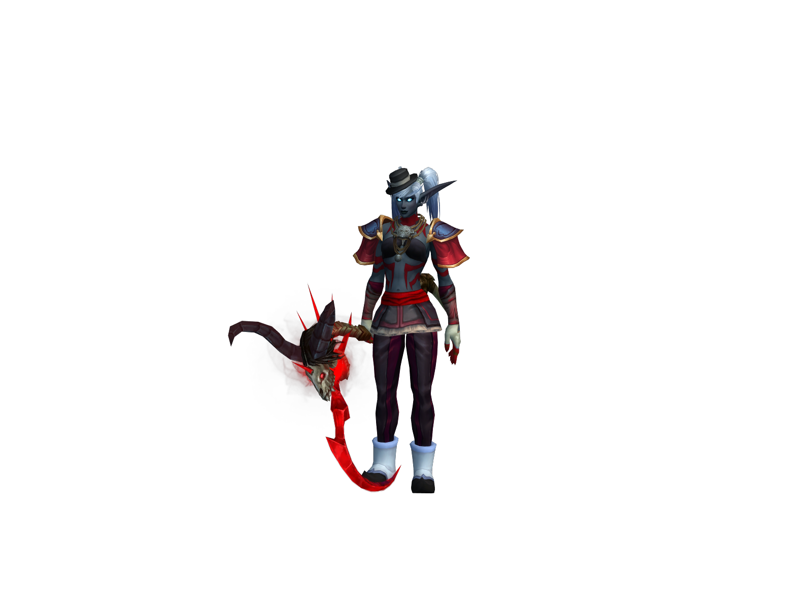 Clúbberlang 3D character render