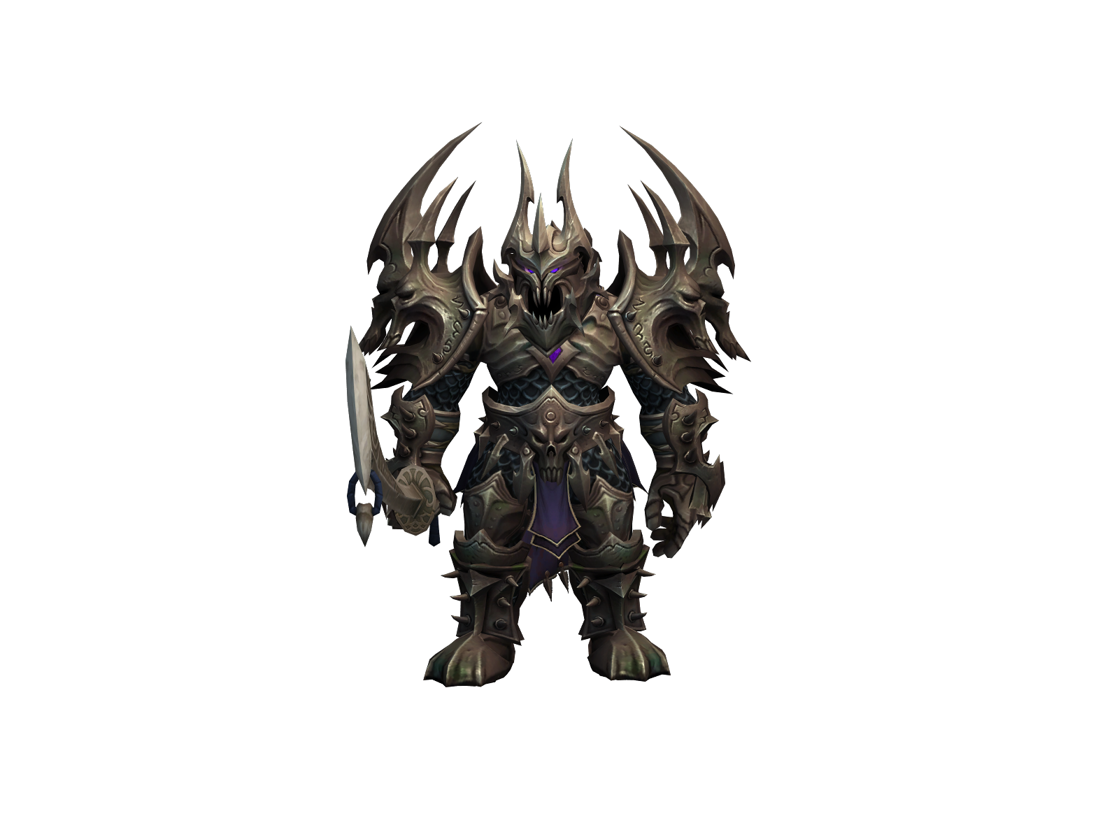 Unbeknown 3D character render