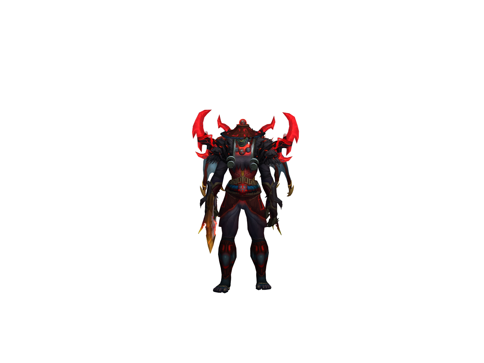 Pawains 3D character render