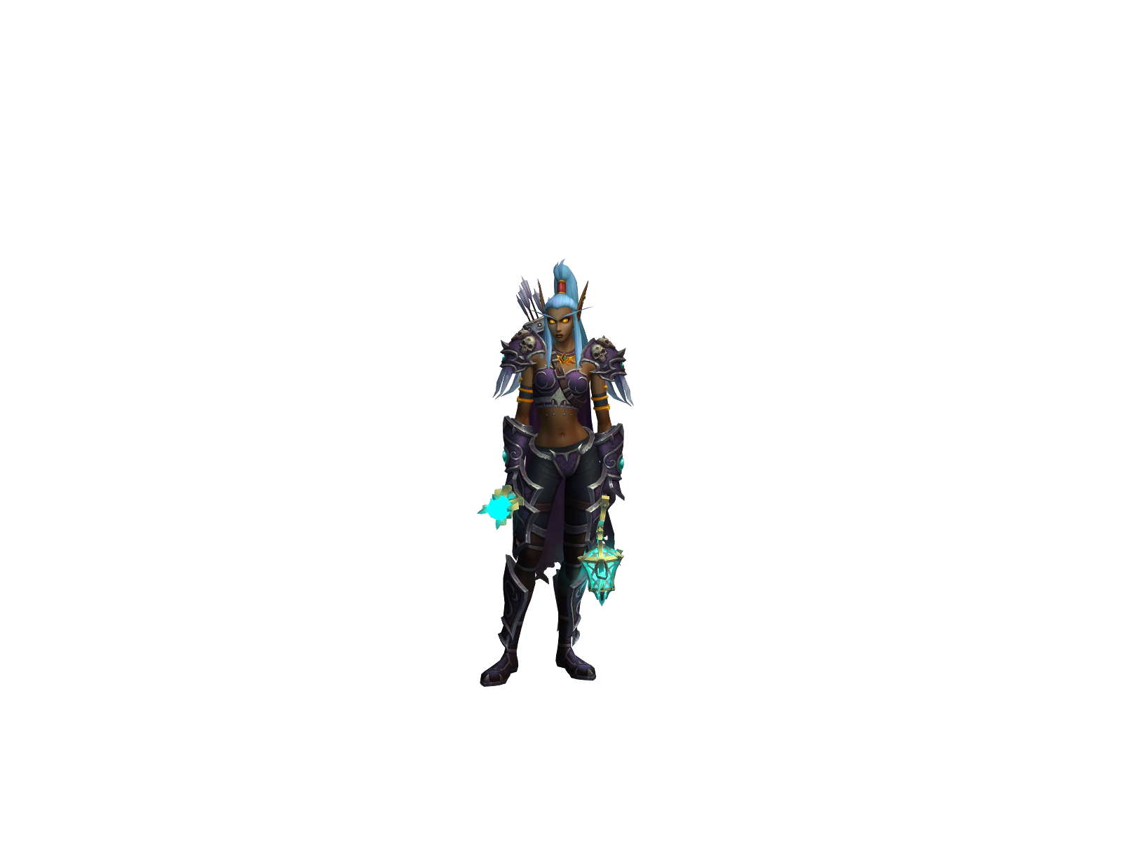 Ahaltêke 3D character render