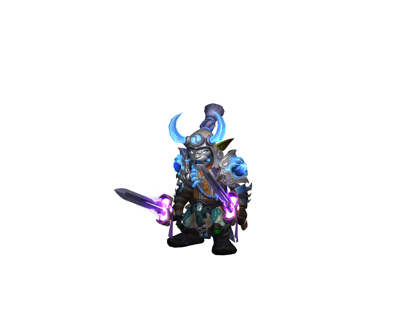 Gamboïta 3D character render