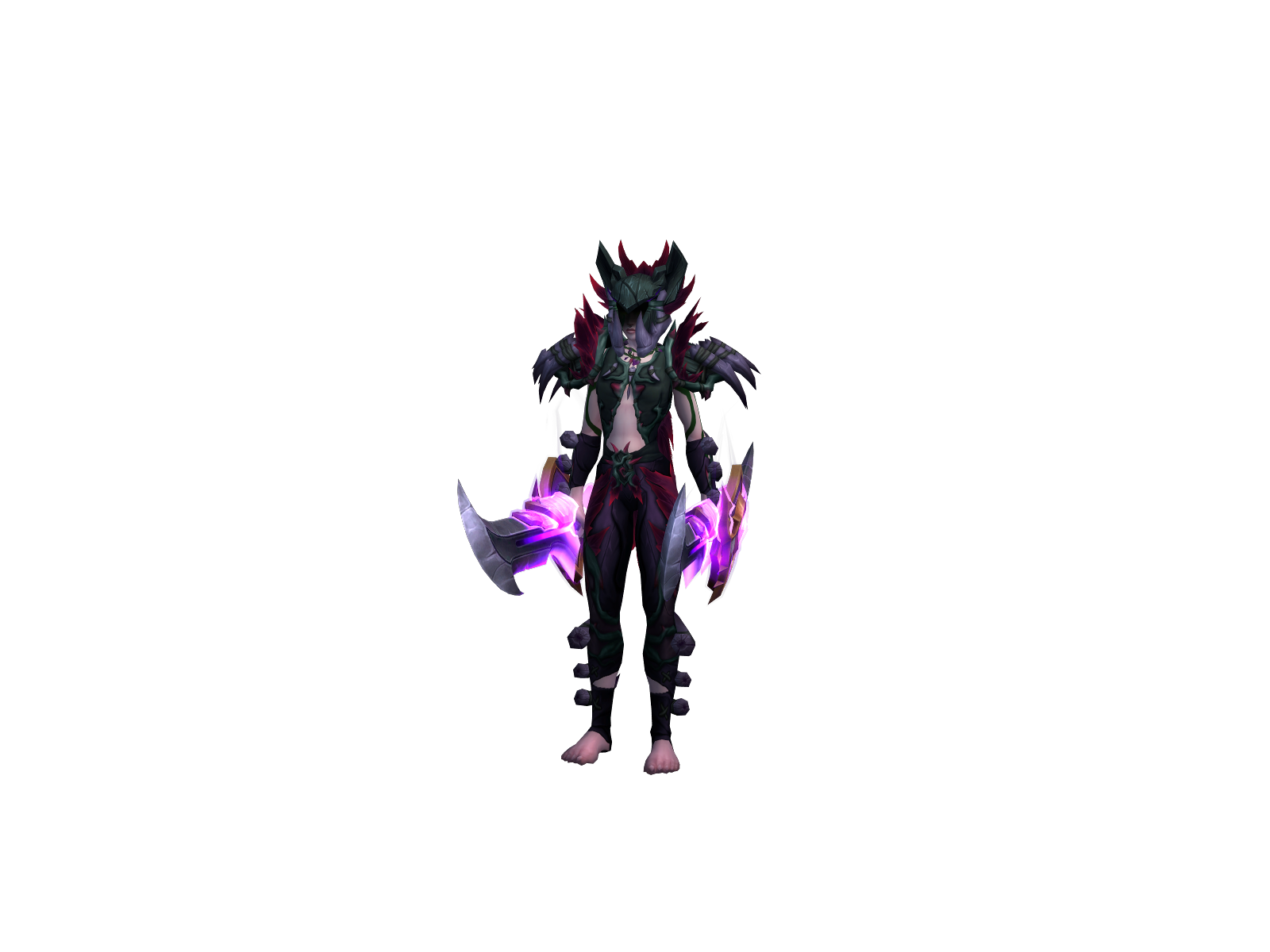 Morgaann 3D character render